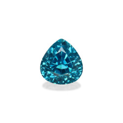 蓝锆石 taille 梨子 蓝色 13.19 carats
