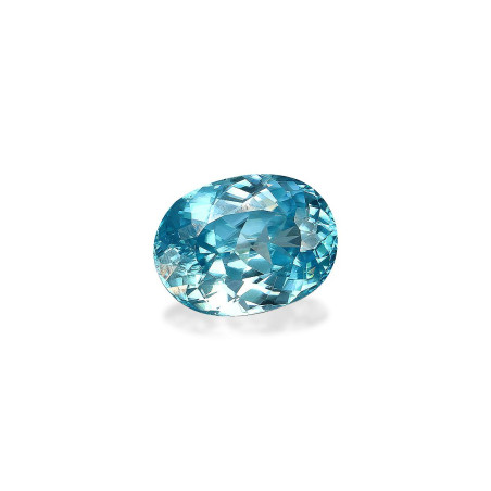 Zircon Bleu taille OVALE Bleu 9.24 carats