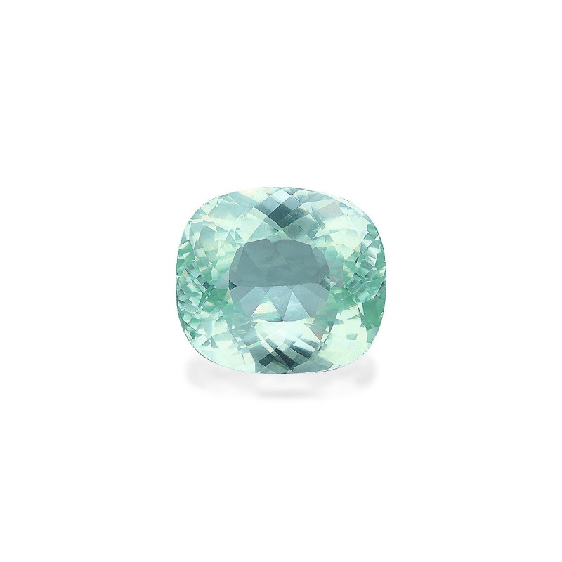 帕拉伊巴电气石 taille 靠垫 海沫绿 32.21 carats