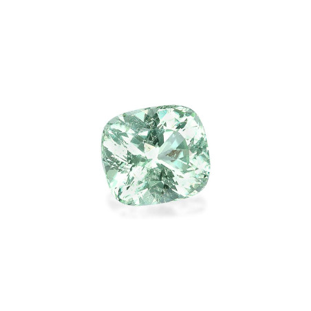 Turmalina Paraiba taille COUSSIN Cotton Green 4.41 carats