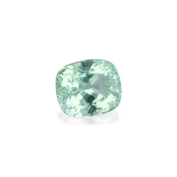 Tourmaline Paraiba kussen gesneden Katoengroen 3,55 karaat