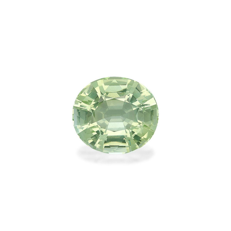 Tourmaline Paraiba lengte OVAL Limettengrün 54.58 karaten