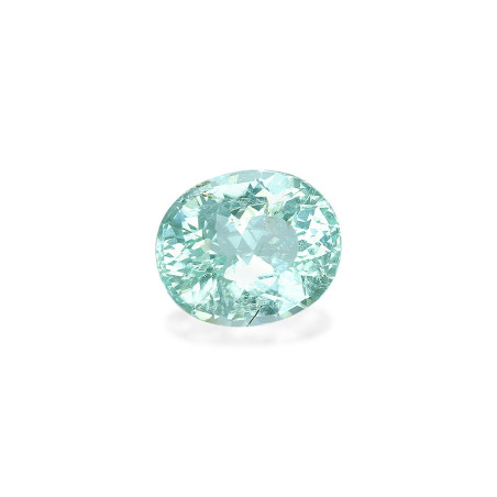 بارايبا التورمالين الحجم بيضاوي Seafoam Green 4.93 