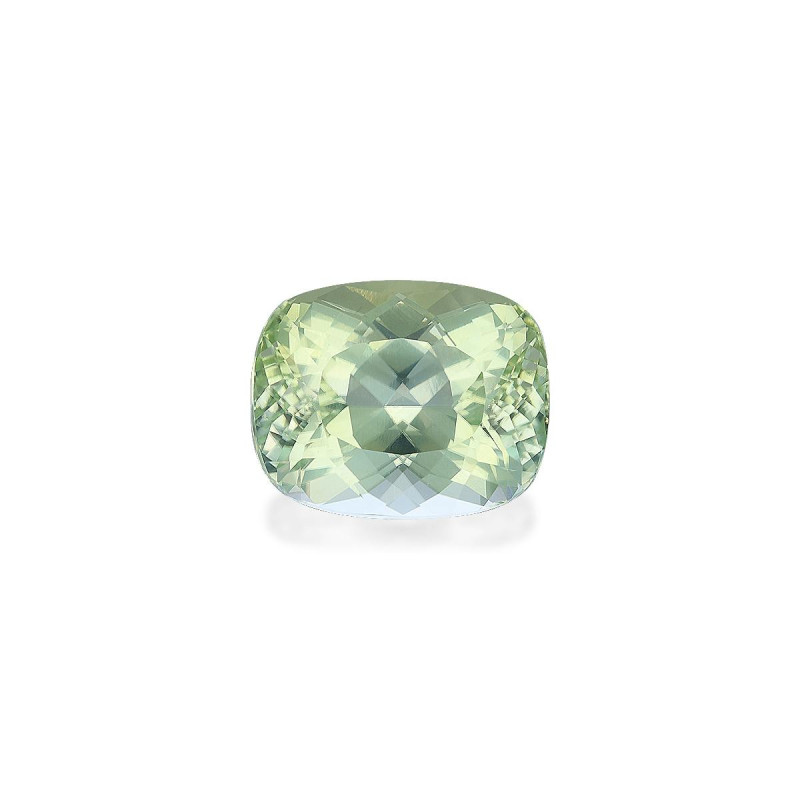 CUSHION-cut Paraiba Tourmaline Lime Green 23.44 carats