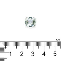 Paraiba Toermalijn Lime Green kussen gesneden 4.94 karaat