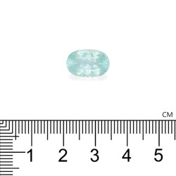 Ovale Paraiba Toermalijn Lichtblauw 5.91 karaat