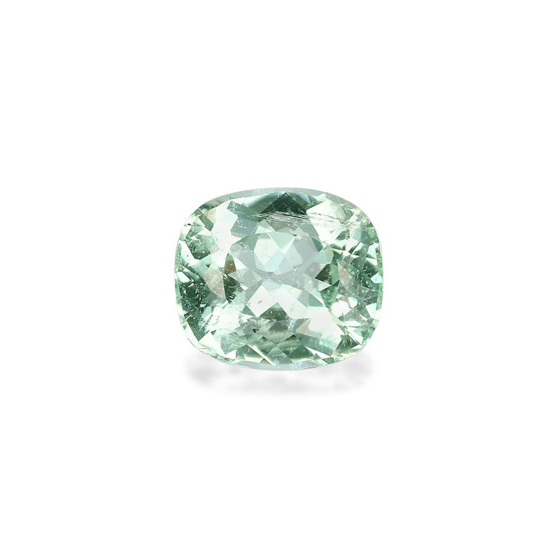 Paraiba Toermalijn Kussen Geslepen Seafoam Groen 1.36 karaat