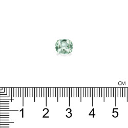 Paraiba Toermalijn Kussen Geslepen Seafoam Groen 1.36 karaat