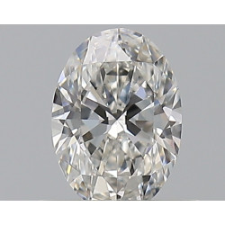 الماس على شكل بيضاوي بوزن 0.4 قيراط