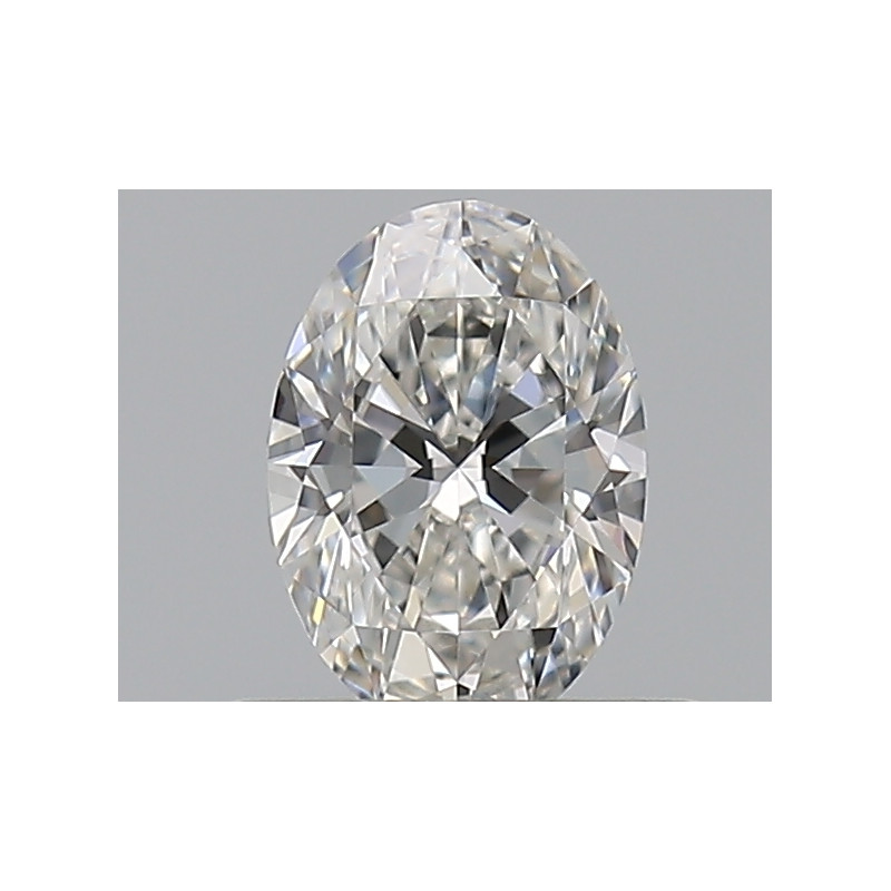 الماس على شكل بيضاوي بوزن 0.4 قيراط