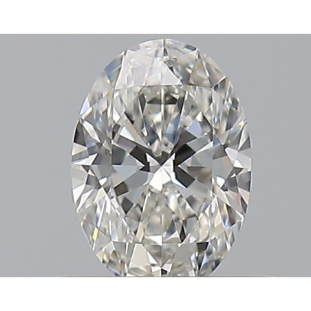 الماس على شكل بيضاوي بوزن 0.4 قيراط