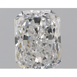 الماس بشكل مشع بوزن قيراط واحد