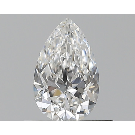 الماس على شكل كمثرى بوزن 0.5 قيراط