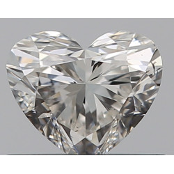 الماس على شكل قلب بوزن 0.41 قيراط