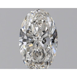 الماس على شكل بيضاوي بوزن 0.59 قيراط