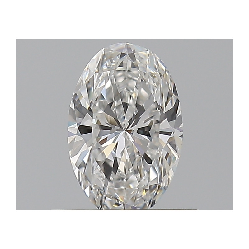 الماس على شكل بيضاوي بوزن 0.59 قيراط