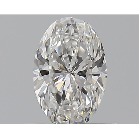 الماس على شكل بيضاوي بوزن 0.59 قيراط