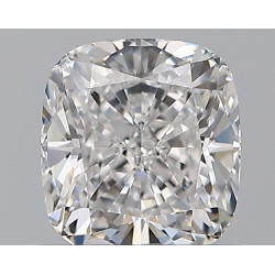 الماس بشكل وسادة 0.7 قيراط