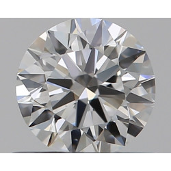 الماس بشكل دائري بوزن 0.5 قيراط