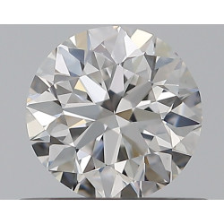 الماس بشكل دائري بوزن 0.5 قيراط