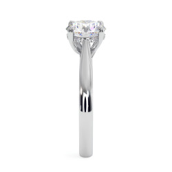 Solitaire Diamant Leidenschaft - Zeitlose Eleganz in 18K Gold oder Platin