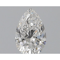 الماس على شكل كمثرى بوزن 0.7 قيراط