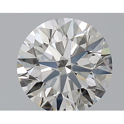 الماس بشكل دائري بوزن 0.5 قيراط