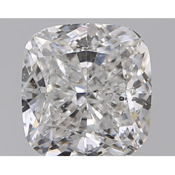 الماسة على شكل وسادة بوزن 1.29 قيراط