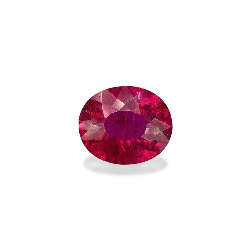 红碧榴石 taille 椭圆形 绿色 9.12 carats