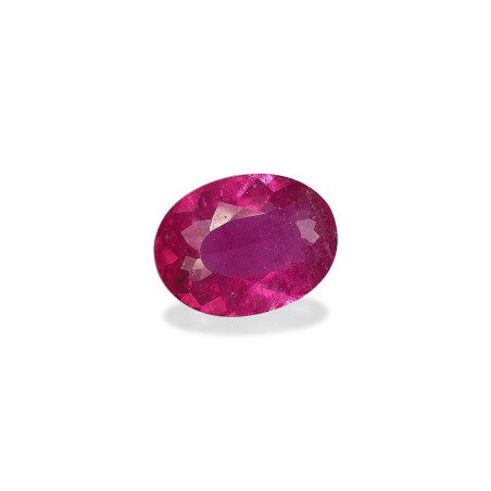 OVAL-cut Rubellite Tourmaline  5.44 carats