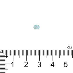 Ovale Paraiba Toermalijn Baby Blauw 0.21 karaat