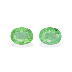 Ovale geslepen groene Paraiba-toermalijn van 3,09 karaat