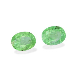 Ovale geslepen groene Paraiba-toermalijn van 3,09 karaat