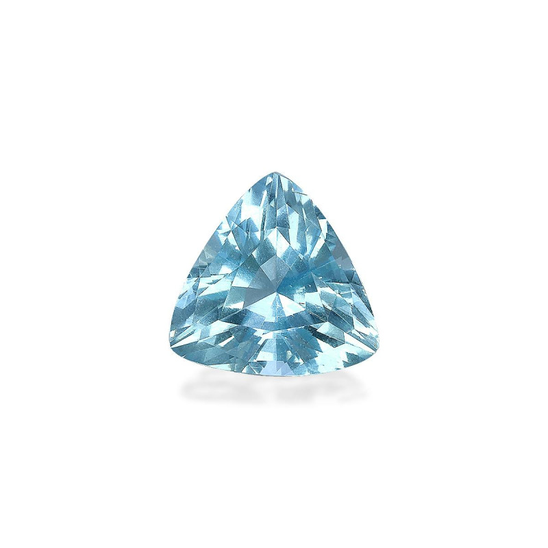 海蓝宝 taille Trilliant 蓝色 3.25 carats