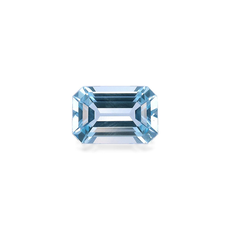 海蓝宝 taille 矩形的 蔚蓝色的婴儿 1.52 carats