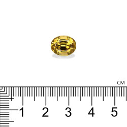 Granaat Grossular OVALE GROEN 5.27 karaat