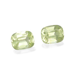 Chrysoberyl groene kussen geslepen 7.20 karaat