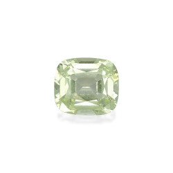 Chrysoberyl groene kussen geslepen 3.98 karaat