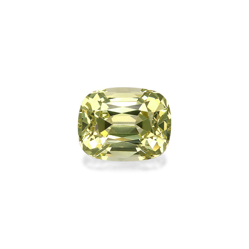 石榴石 taille 靠垫 青柠绿 2.90 carats