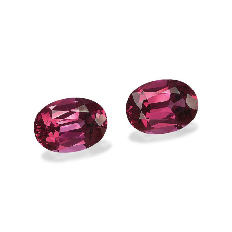umbalite taille OVALE Magenta Purple 14.37 carats