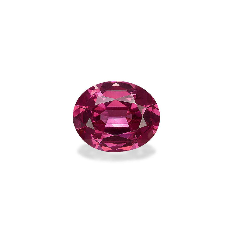 rhodoliet ovale vorm Bubblegum Roze 4,42 karaat