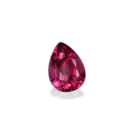 rhodolite taille Poire Fuscia Pink 5.46 carats