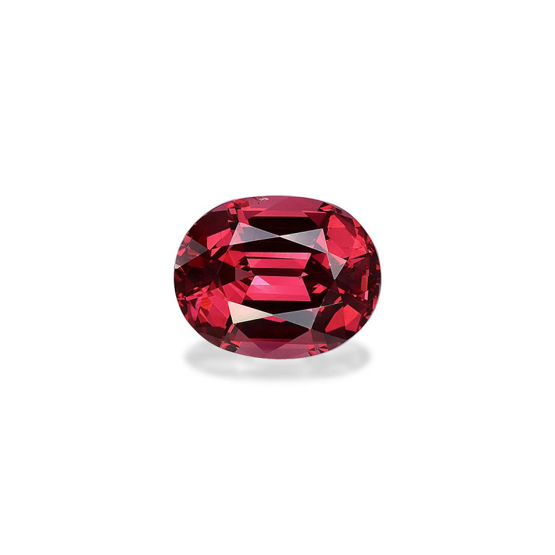 Ovale geslepen umbalite Magenta Paars 4,69 karaat