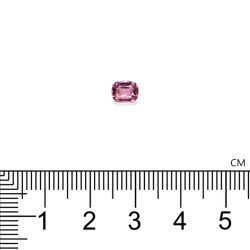 rhodolite الحجم وسادة الزاهي الوردي 0.64 
