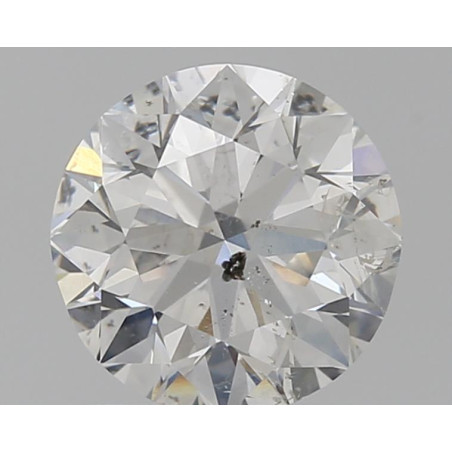 الماسة بشكل دائري بوزن قيراط واحد