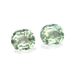 Ovale geslepen groene toermalijn van 8,62 karaat