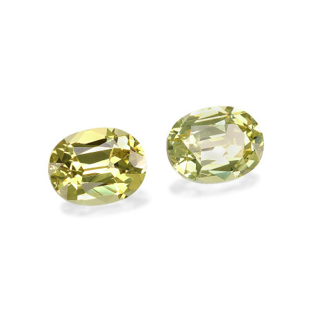 OVAL-cut Grossular Garnet Lime Green 3.23 carats