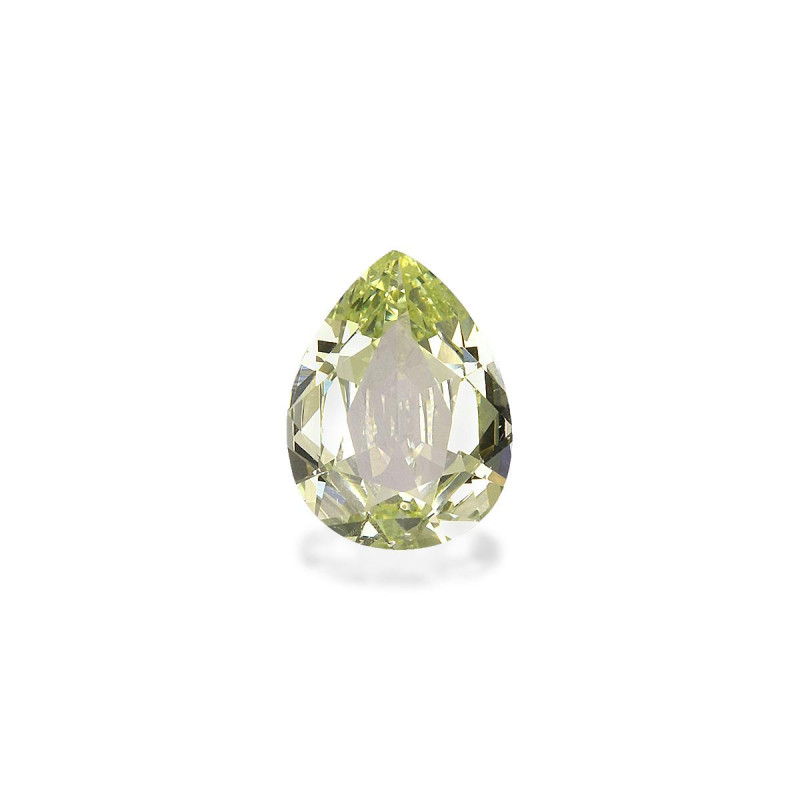 石榴石 taille 梨子 绿色 0.98 carats