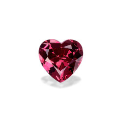 rhodolite الحجم قلب...