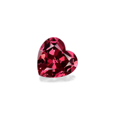 rhodolite taille COEUR Strawberry Pink 3.98 carats